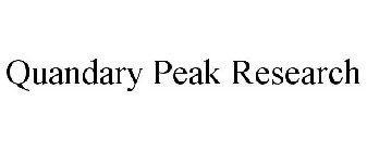 QUANDARY PEAK RESEARCH