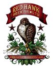 RED HAWK BREWING LTD HANDCRAFTED BELGIAN STYLE ALESSTYLE ALES