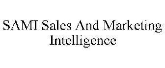 SAMI SALES AND MARKETING INTELLIGENCE