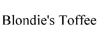 BLONDIE'S TOFFEE