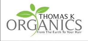 THOMAS K ORGANICS FROM THE EARTH TO YOURHAIR