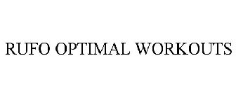 RUFO OPTIMAL WORKOUTS