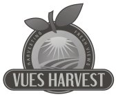 VUES HARVEST HARVESTING FRESH VIEWS