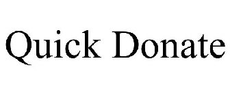 QUICK DONATE