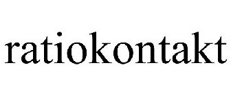 RATIOKONTAKT