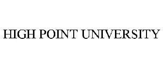 HIGH POINT UNIVERSITY