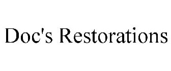 DOC'S RESTORATIONS