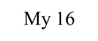 MY 16
