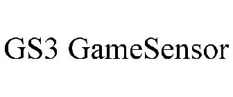 GS3 GAMESENSOR