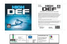 HIGH DEF DIESEL EXHAUST FLUID