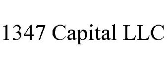 1347 CAPITAL LLC