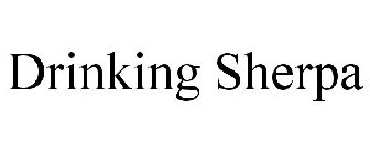 DRINKING SHERPA
