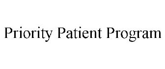 PRIORITY PATIENT PROGRAM