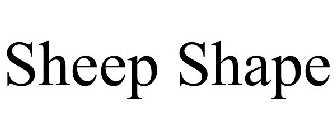 SHEEP SHAPE