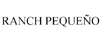 RANCH PEQUEÑO