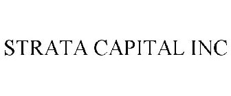 STRATA CAPITAL INC