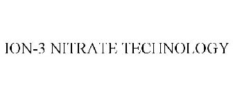 ION-3 NITRATE TECHNOLOGY
