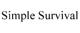 SIMPLE SURVIVAL
