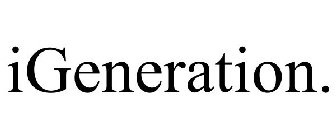 IGENERATION.