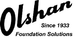 OLSHAN FOUNDATION SOLUTIONS SINCE 1933