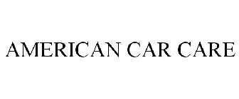 AMERICAN CAR CARE
