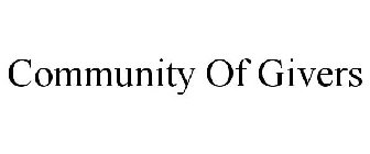 COMMUNITY OF GIVERS