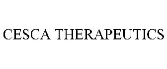 CESCA THERAPEUTICS