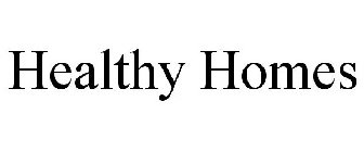 HEALTHY HOMES