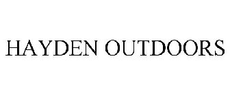 HAYDEN OUTDOORS