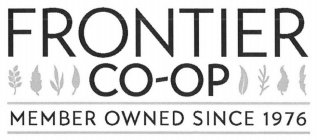 FRONTIER CO-OP MEMBER OWNED SINCE 1976