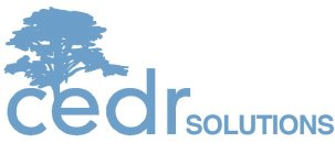 CEDR SOLUTIONS