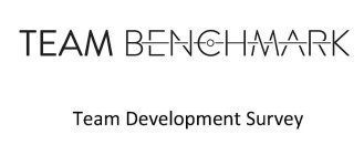 TEAM BENCHMARK TEAM DEVELOPMENT SURVEY