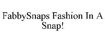 FABBYSNAPS FASHION IN A SNAP!