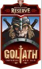 BJ'S BREWMASTER RESERVE GOLIATH IMPERIAL RED ALERED ALE