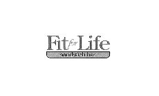 FIT FOR LIFE SANDWICH BAR