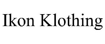 IKON KLOTHING