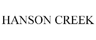 HANSON CREEK