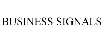 BUSINESS SIGNALS