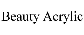 BEAUTY ACRYLIC