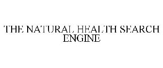 THE NATURAL HEALTH SEARCH ENGINE
