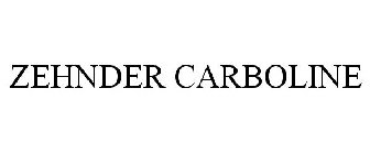 ZEHNDER CARBOLINE