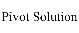 PIVOT SOLUTION