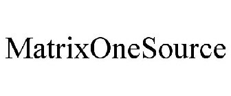 MATRIXONESOURCE