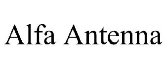 ALFA ANTENNA