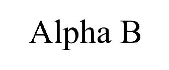 ALPHA B