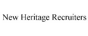 NEW HERITAGE RECRUITERS