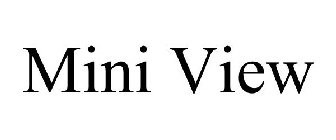 MINI VIEW