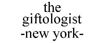 THE GIFTOLOGIST -NEW YORK-