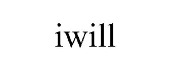 IWILL