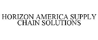 HORIZON AMERICA SUPPLY CHAIN SOLUTIONS